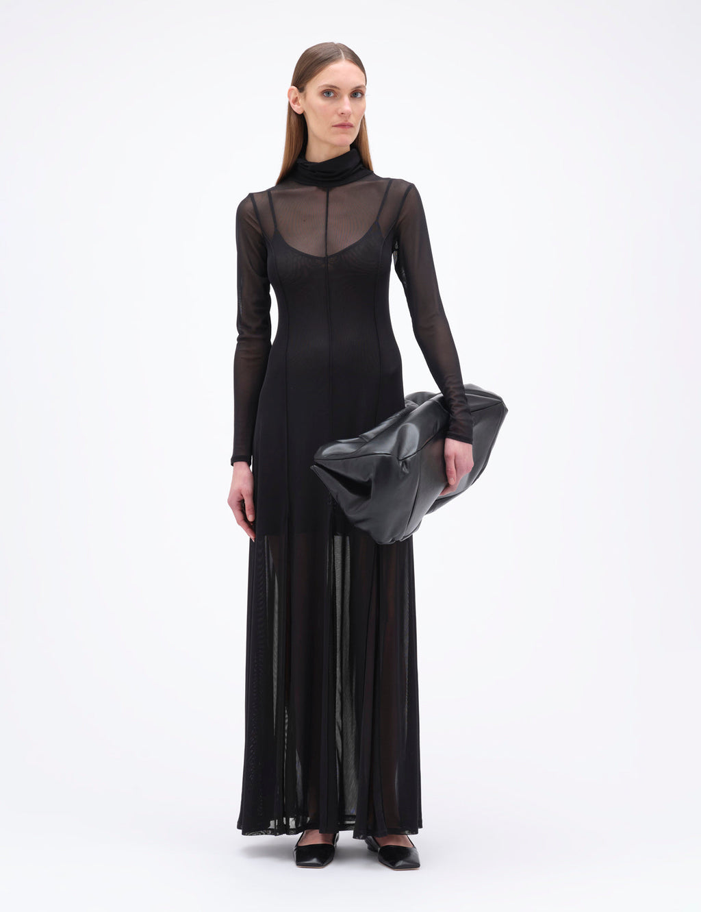 REMAIN Birger Christensen - Maxi Mesh Dress projectscandinavia REMAIN Birger Christensen - Maxi Mesh Dress projectscandinavia