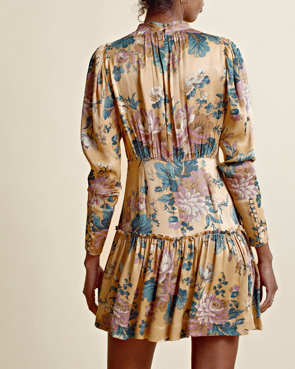 cult gaia black mini dress COCCO DRESS