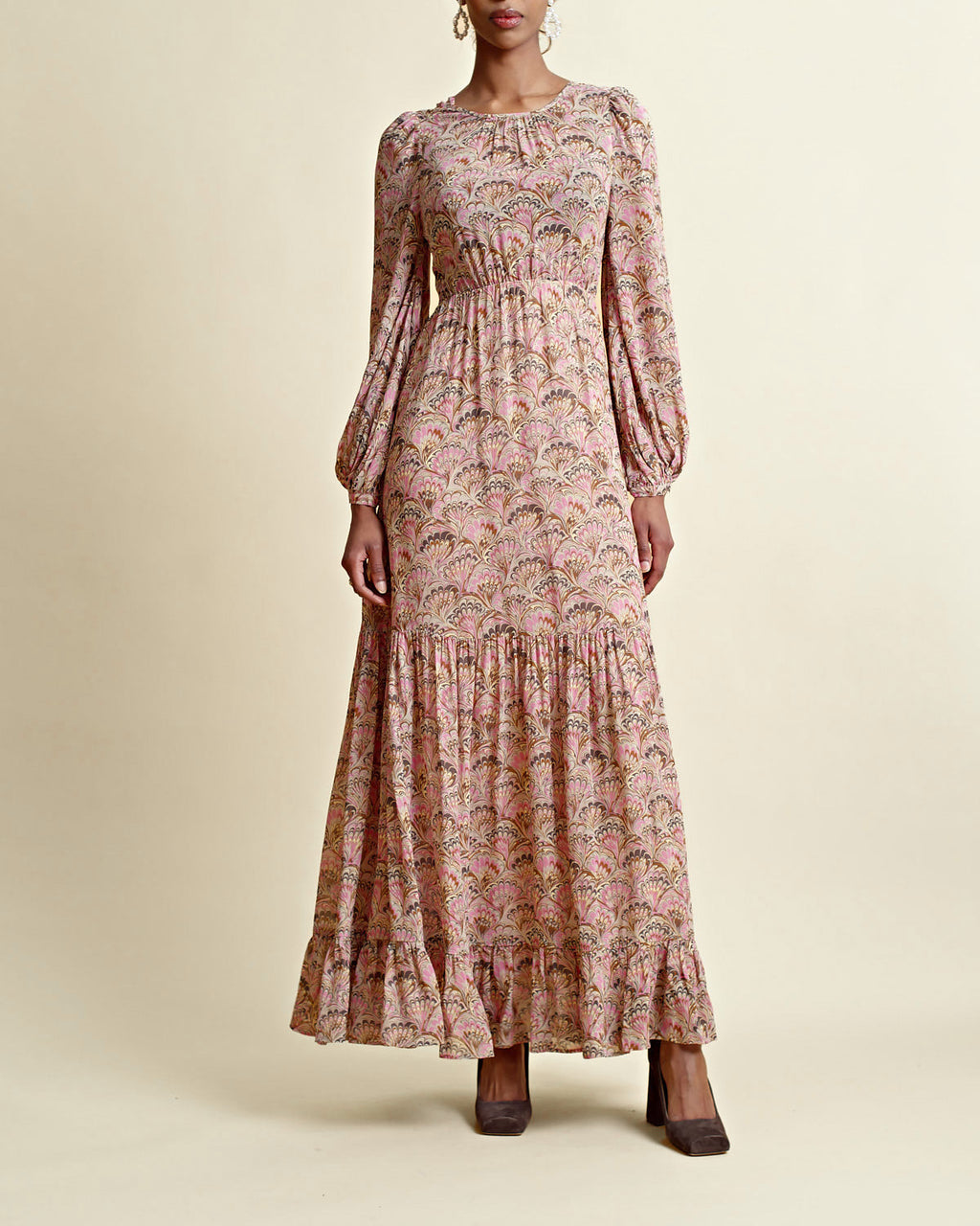bytimo jacquard open back dress Bytimo Jacquard Open Back Dress campaign-outlet Yellow