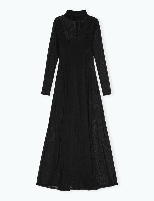 remain maxi mesh dress REMAIN MAXI DRESS - Maxi dress - black
