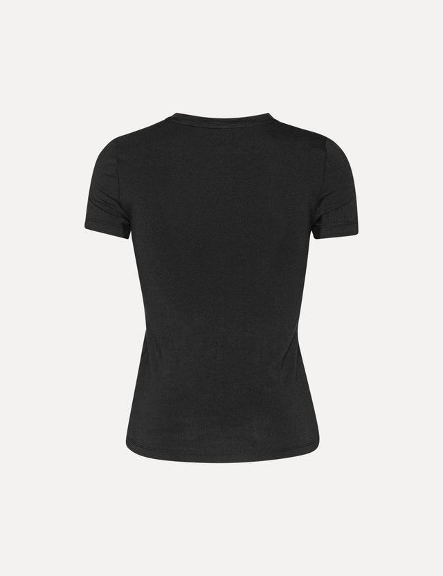 ROTATE - Fitted Twisted T-Shirt