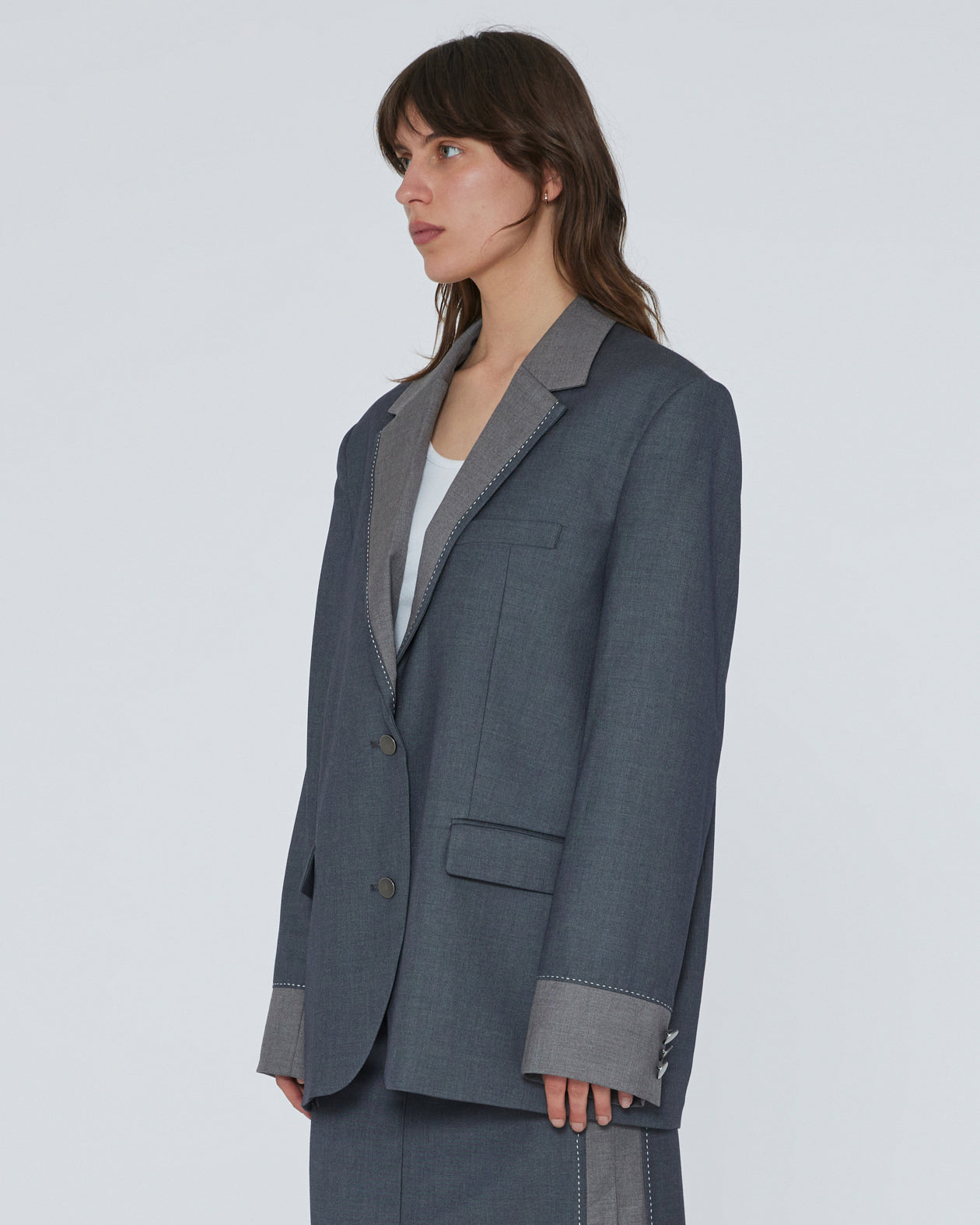 【関税込み】REMAIN Birger Christensen グレー Gunilla ブラ REMAIN Birger Christensenのブルー Gunilla ブラがセール中