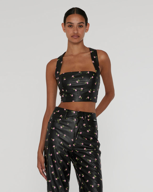 ROTATE - Printed Cut-Out Top