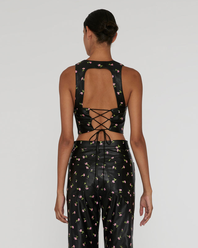 ROTATE - Printed Cut-Out Top