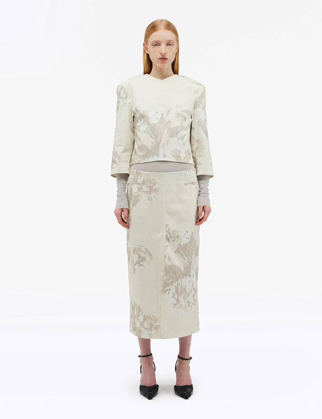 REMAIN - Floral Midi Skirt