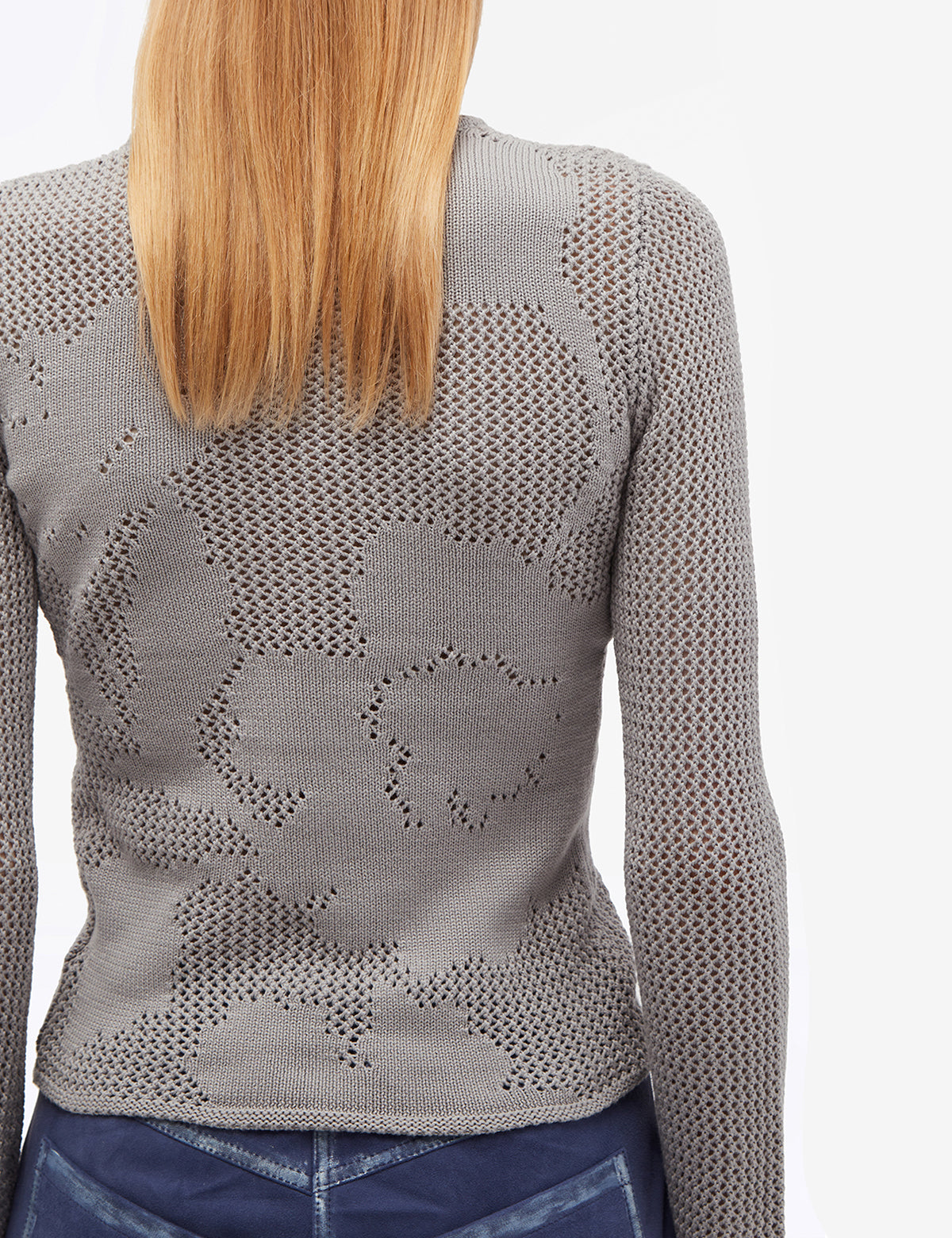 REMAIN Birger Christensen - Knit Lace Long Top – projectscandinavia