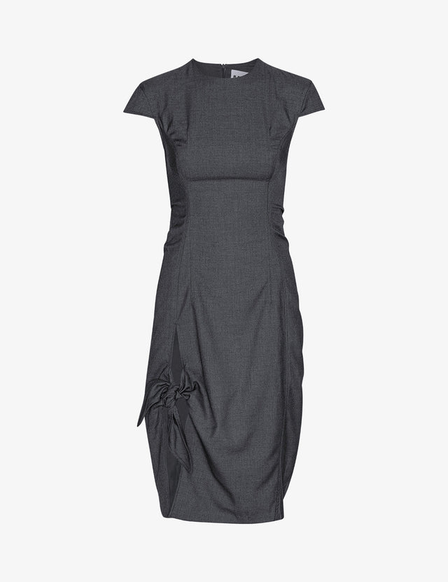 REMAIN - Knotted Suiting Dress