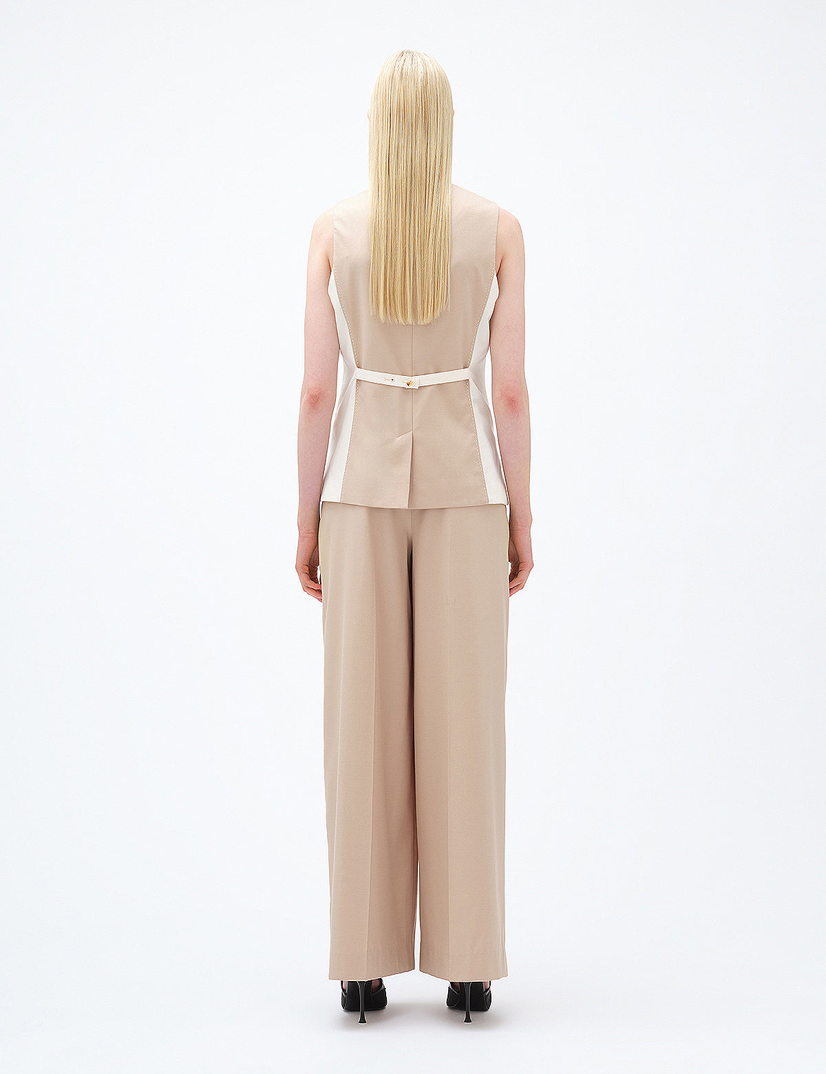 【REMAIN BIRGER CHRISTENSEN】 REMAIN Birger Christensen - Two Color Wide Pants