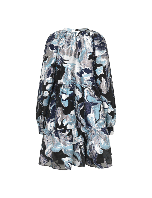 stine goya jasmine organza dress STINE GOYA Jasmine Floral-Jacquard Organza Mini Dress